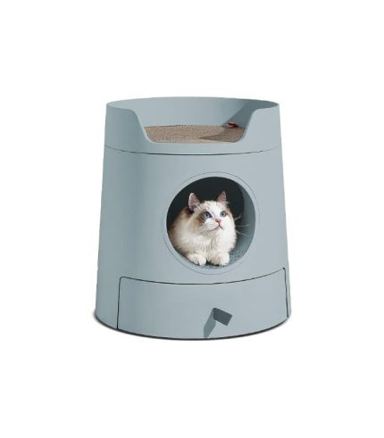 Michu Closed Cat Litter Box